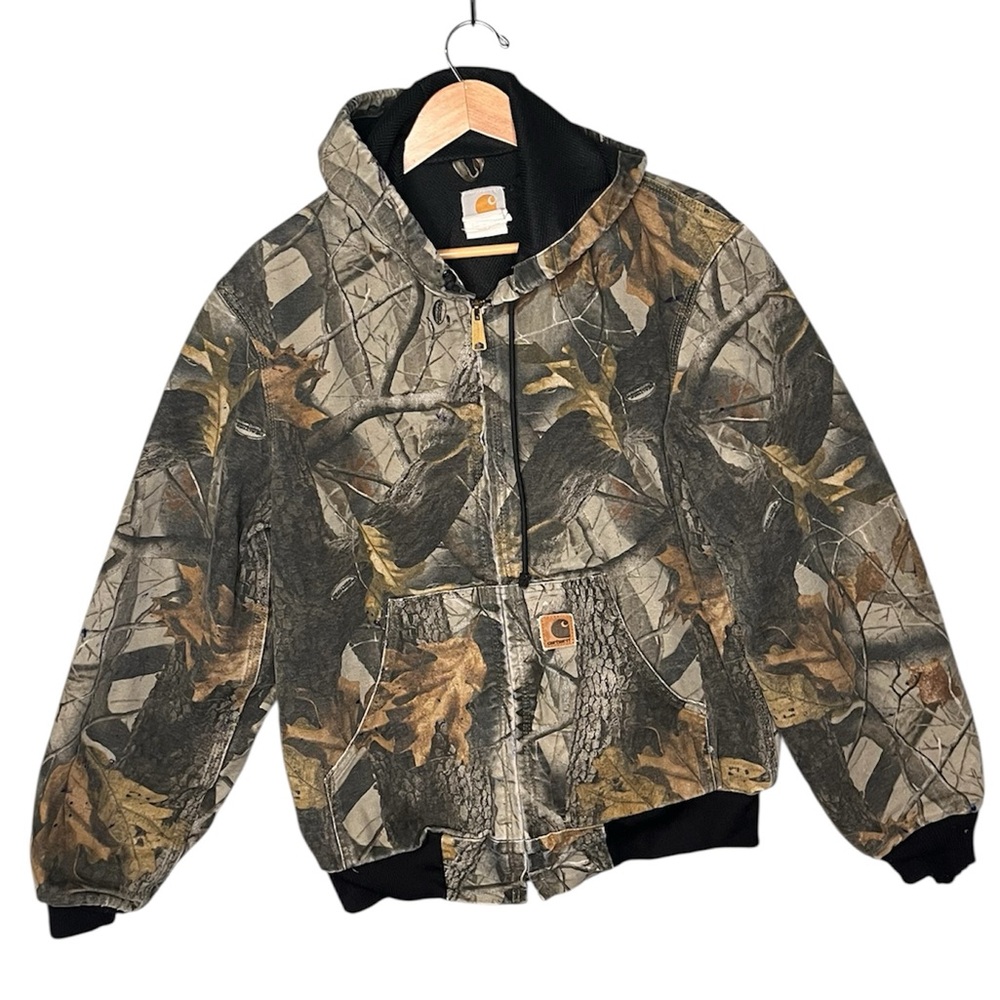 Carhartt Camouflage Hooded Jacket